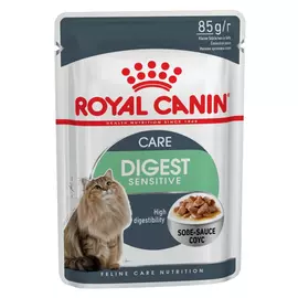 корм для кошек ROYAL CANIN в соусе 85г от 12мес. при чувствительном пищеварении