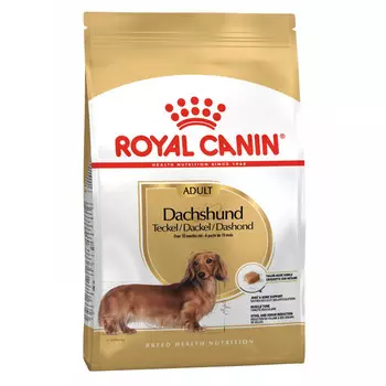 корм для собак ROYAL CANIN DACHSHUND ADULT 1,5кг от 10мес. для такс