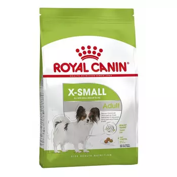 корм для собак ROYAL CANIN X-Small Adult 1,5кг от 10мес. для миниатюрных пород