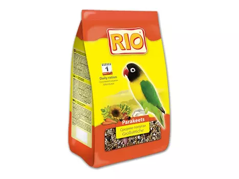 корм для средних попугаев RIO 500г