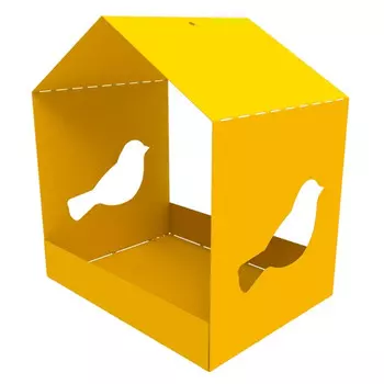 кормушка для птиц БЛАГО 25х22х17см металл