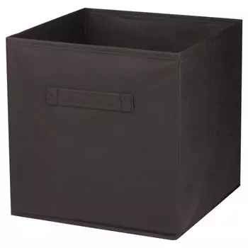 короб для хранения РЫЖИЙ КОТ 280х280х280мм черный