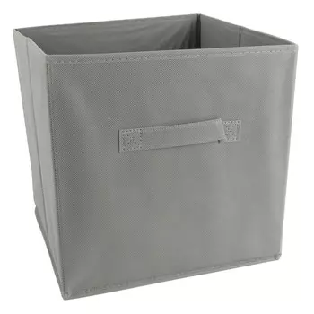 короб для хранения TODELIA Spell 280х280х280мм серый нетканый материал/картон