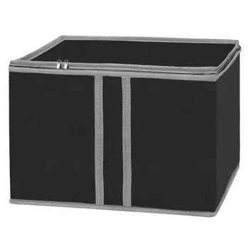 коробка для хранения РЫЖИЙ КОТ Black 35х30х25см спанбонд черный