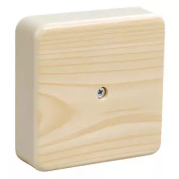 коробка монтажная HEGEL 60х60х30мм IP20 с клеммником сосна