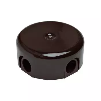 коробка распределительная ELECTRALINE D180 с 4 входами коричневый