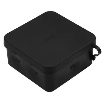 коробка разветвительная HEGEL открытой установки атмосферостойкая 85х85х40 черный