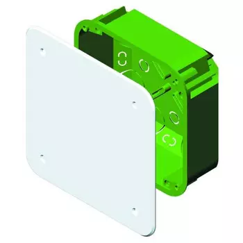 коробка разветвительная HEGEL скрытой установки 113х113х45 зеленый