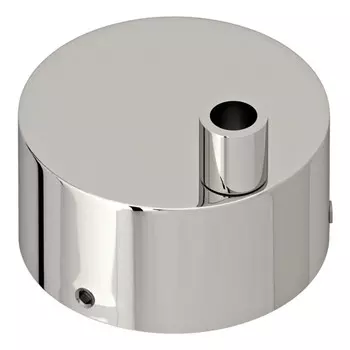 коробка скрытого подключения электрического полотенцесушителя хром