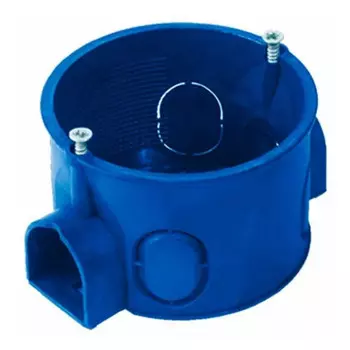 коробка установочная GUSI 60х40 для сплошных стен IP20 синий