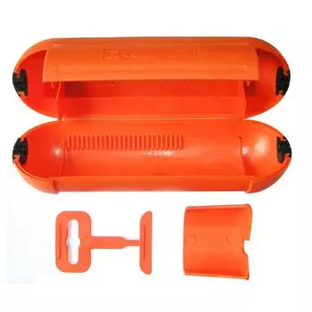 коробка защитная для безопасного соединения оранжевая