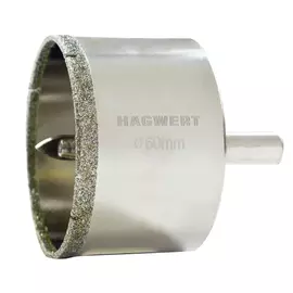 коронка алмазная HAGWERT, 60 мм, с центрирующим сверлом