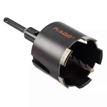 коронка алмазная по бетону RAGE by VIRA 80мм SDS-Plus