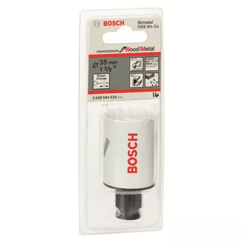 коронка биметаллическая BOSCH PROGRESSOR 35мм