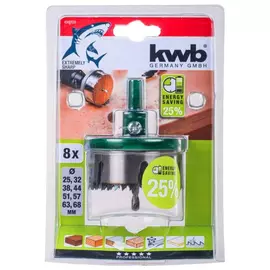 коронка пильная KWB, 8 шт