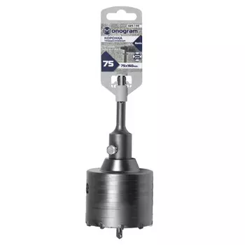 коронка твердосплавная MONOGRAM 75х50/160мм