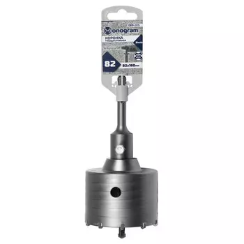 коронка твердосплавная MONOGRAM 82х50/160мм