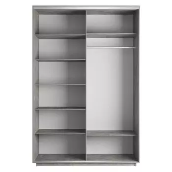 корпус шкафа-купе Экспресс 1400х2200х600 Бетон/ЛДСП