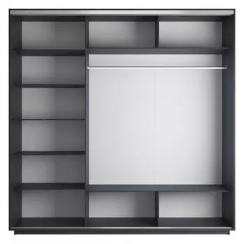 корпус шкафа-купе Экспресс 2100х2200х600мм Венге/ЛДСП