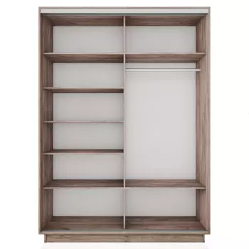 корпус шкафа-купе Экспресс 2 1200х2200х600мм дуб табачный ЛДСП