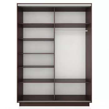 корпус шкафа-купе Экспресс 2 1400х2200х600мм венге ЛДСП