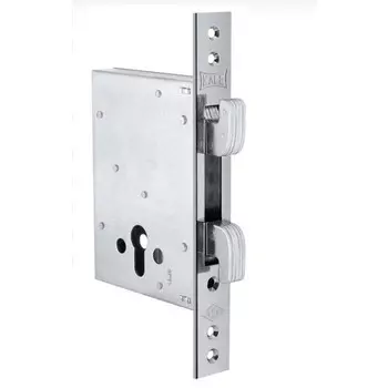 корпус замка врезного цилиндрового Kale Kilit 267 никель