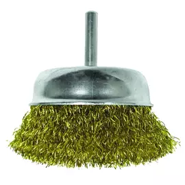 корщетка для дрели БИБЕР 50мм чашеобразная