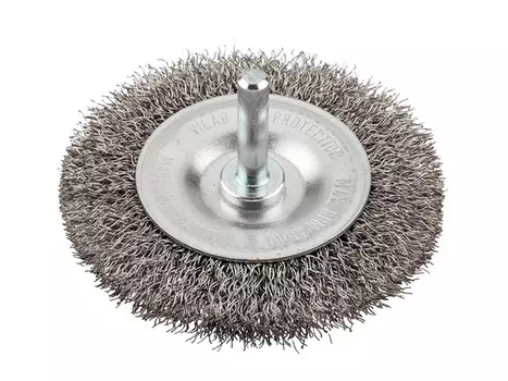 корщетка для дрели KWB 100мм дисковая жесткая