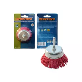 корщетка для дрели ПРАКТИКА, 63 мм, чашеобразная