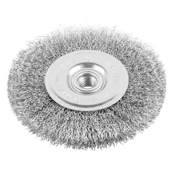 корщетка для УШМ MONOGRAM 125мм плоская сталь