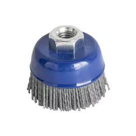 корщетка для УШМ ПРАКТИКА, 65 мм, чашеобразная