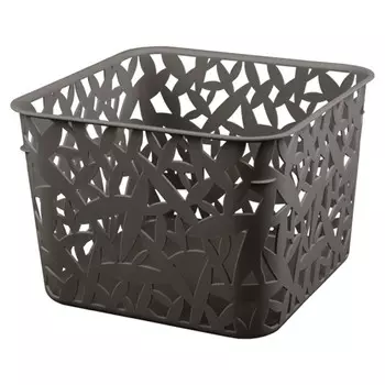 корзина БЫТПЛАСТ Универсальная 20,5х20,5х14,5см 6л для бытовых нужд пластик без крышки