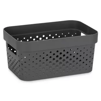 корзина CURVER Infinity 27х19х12см 4,5л пластик темно-серый