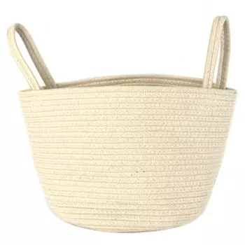 корзина для хранения TODELIA Gale 300х300х250мм фибра бежевая