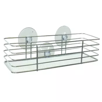 корзина металл на присосках прямоугольная E.VITO24