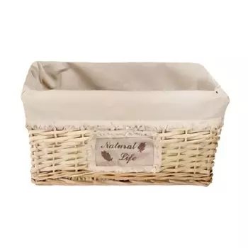 корзина плетеная 35х22х18 см натуральный ива