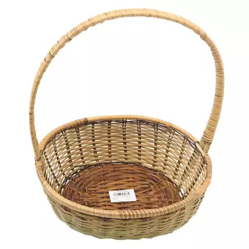 корзина плетеная 7,9л 30х24х11см лоза/кукуруза