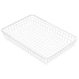 корзина сетчатая 40 серия 590х410х85мм белый