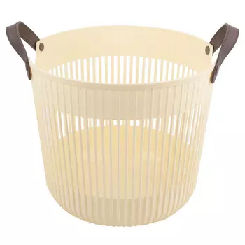 корзина TODELIA 41х41х38см 15,2л пластик, ТПР-резина белая