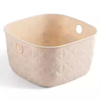 корзинка CURVER Softex XS 19х19х11см 3л пластик бежевый