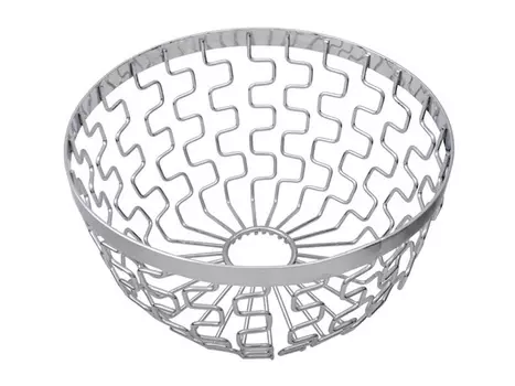 корзинка для фруктов Trina 24х14 см, нержавеющая cталь