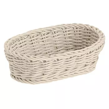 корзинка ESPRADO Costura 1,3л 19x12x6см слоновая кость плетеная полипропилен