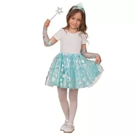 костюм детский Принцесса р.116-60 бирюза