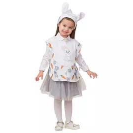 костюм детский Зайка р.110-56