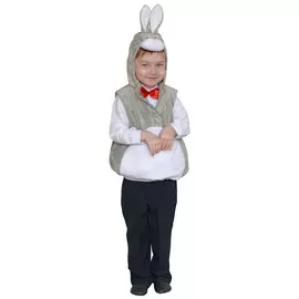 костюм детский Заяц серый р.104