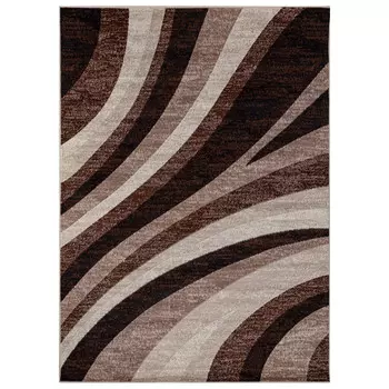 ковер 600х1100мм GAVANA полипропилен коричневый