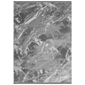ковер АФИНА 1600х2300мм полиэстр 9012A GREY/GREY