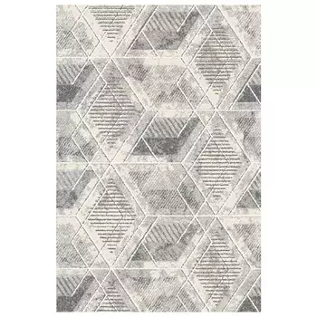 ковер Appolo 2007-825 800х1500мм полиэстр серый