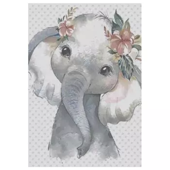 ковер BAMBINI 1330х1950мм полипропилен G2381 WHITE/TAUP