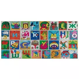 ковер Barocco 1000х2000мм полиэстер мультиколор